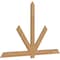 Ekena Millwork Kennewick Timber Gable Bracket, Western Red Cedar, 96"W x 60"H x 1 1/2"D x 5 1/2"F, 15/12 Pitch GBW096X60X0206KEN00SWR - alternate 5